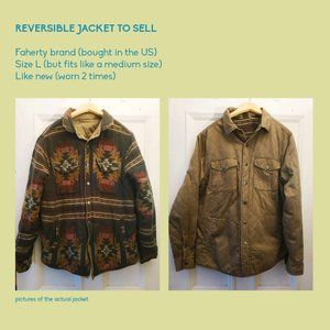 Reversible jacket (Faherty brand)